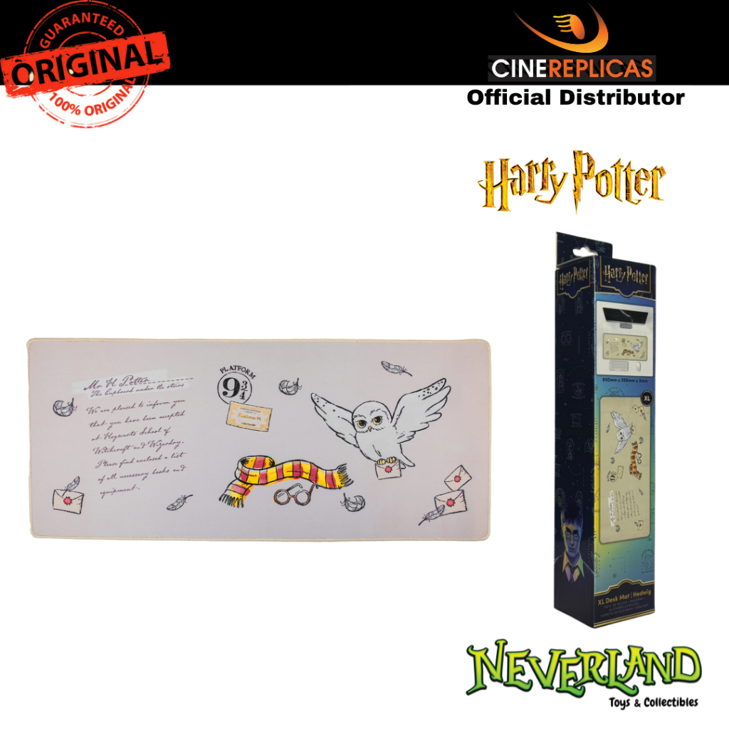 (Cinereplicas) Harry Potter Hedwig Desk Mat 80cm