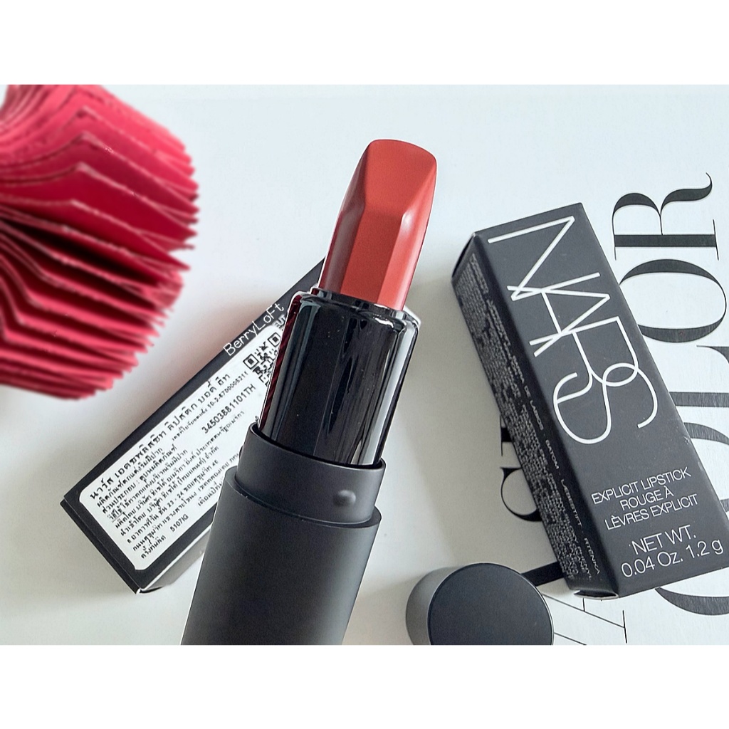 NARS Explicit Lipstick 1.2 g. สี 803 Body Heat ป้าย สคบ.เคาน์เตอร์ ปีผลิตใหม่ 2025