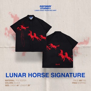 ZEROBOY® — LUNAR HORSE SIGNATURE SHIRT 