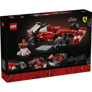 LEGO Icons 11375 Ferrari F2004 & Michael Schumacher (735 Pieces), Building Blocks, Kids Toy