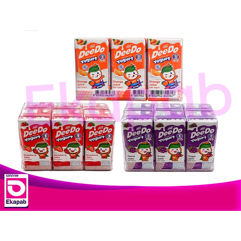 ดีโด้โยเกิร์ตUHT 115มล. แพค6กล่อง