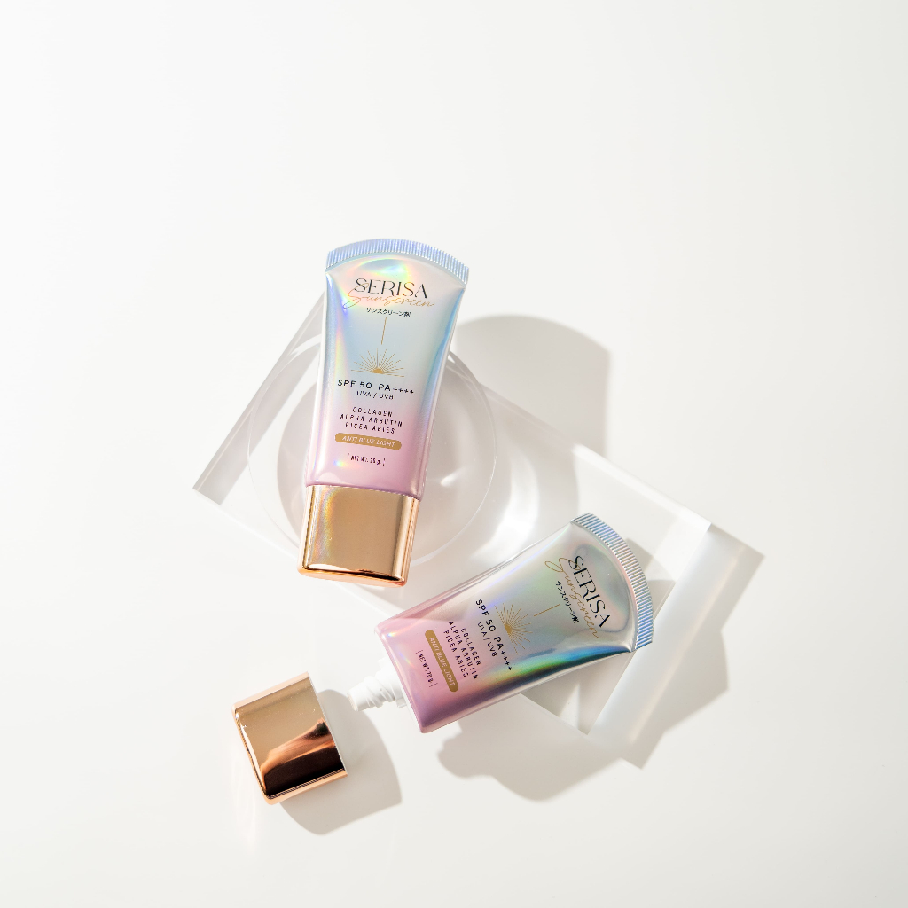 (1แถม1) กันแดดเซริซ่า ผิวฉ่ำวาว (20g) SPF 50 pa+++ Serisa sunscreen