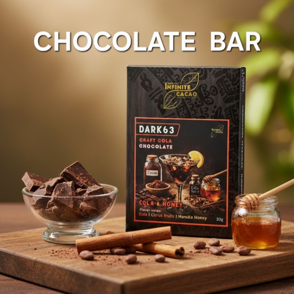 Craft chocolate bar [30g] ช็อกโกแลตแท่ง แบรนด์อินฟินิท คาเคา