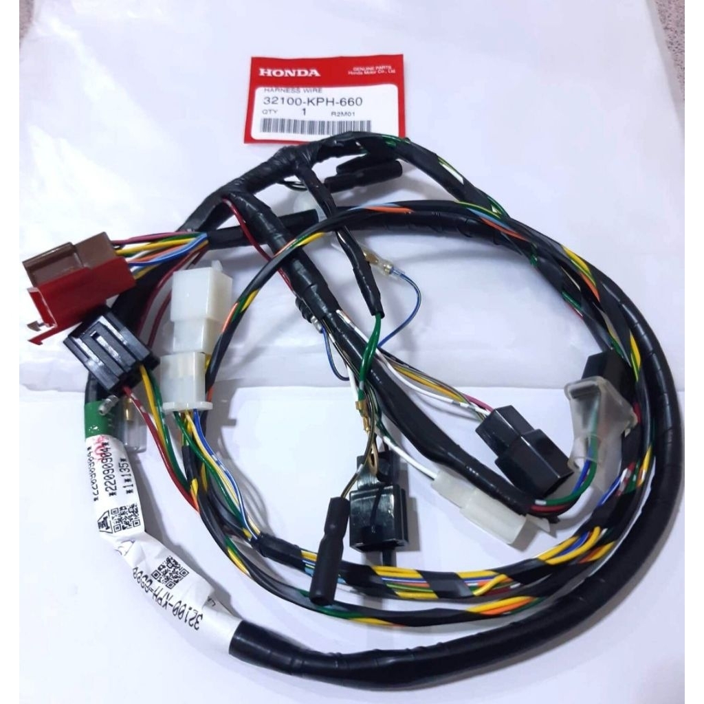 สายไฟเมน W125R สตาร์ทเท้า แท้ศูนย์  32100-KPH-660