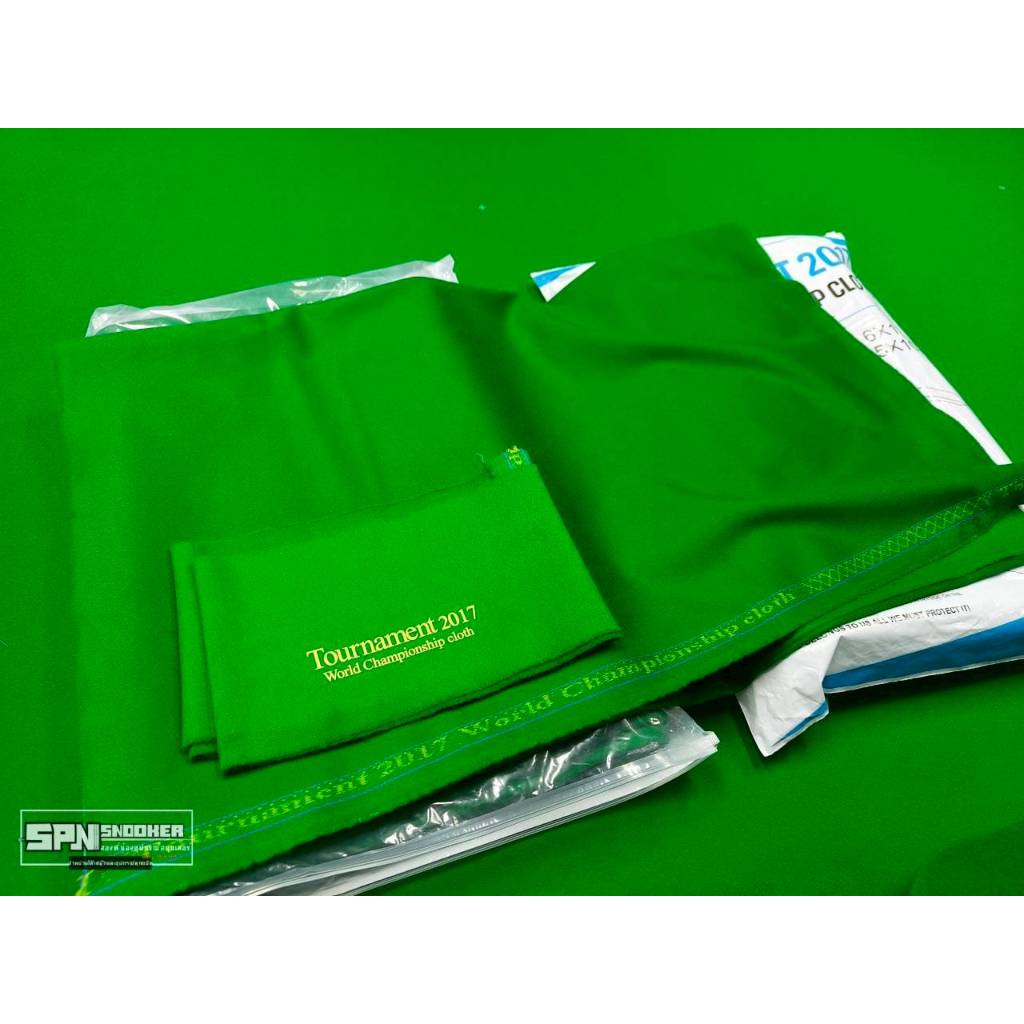 ผ้าสักหลาด รุ่น Tournament 2017 สำหรับโต๊ะสนุกเกอร์ขนาด 6x12 ฟุต/5x10 ฟุต