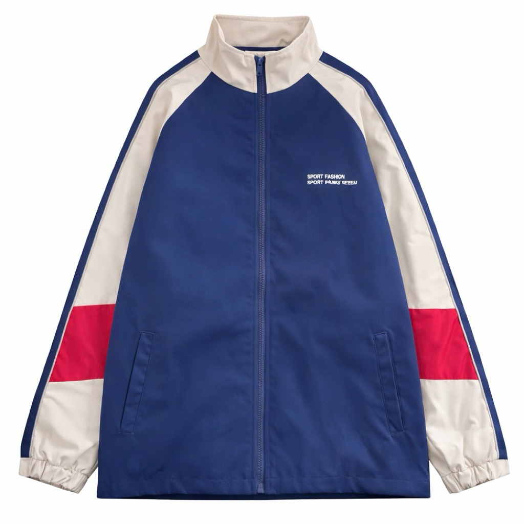 เสื้อแจ็คเก็ตผ้าร่ม Jackets มีซิป แจ็คเก็ตชาย แจ็คเก็ตผ้าร่มชาย มีซับใน