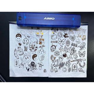 กระดาษลอกลาย มินิมอล สำเร็จรูป 1 แผ่น ขนาด a4 พร้อมส่ง 24 ชม‼️