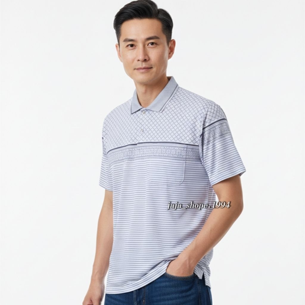 มาใหม่💥เสื้อคอปกคอโปโลแขนสั้น แฟชั่นสำหรับท่านชายเหมาะกับการซื้อเป็นของขวัญของฝาก