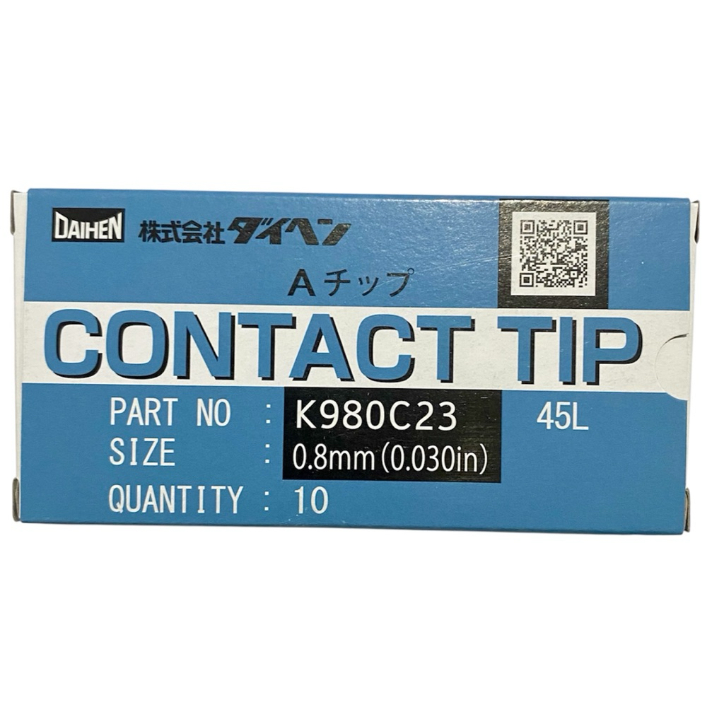 CONTACT TIP DAIHEN (10pcs./Box.) 45L. มี 6 ขนาด