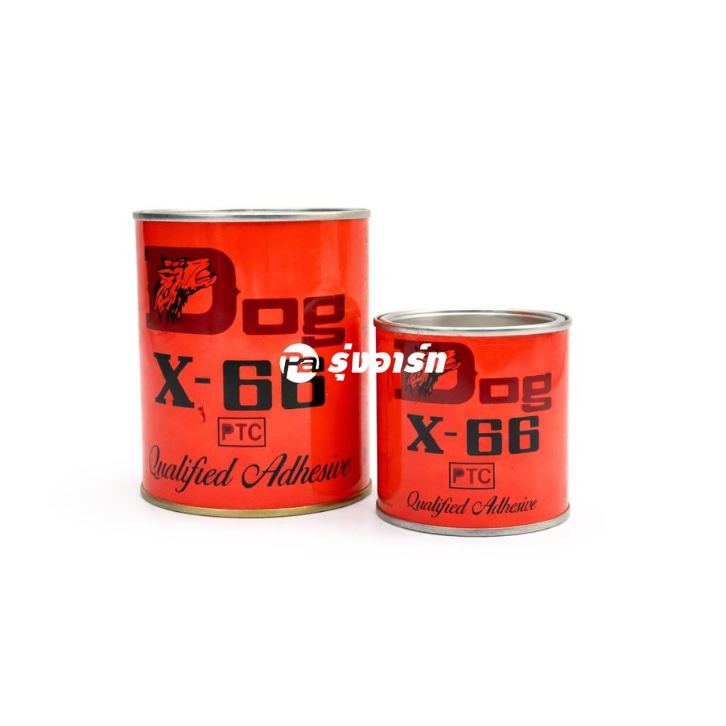 กาวยาง Dog กาวยางตราหมา DOG X-66 กาวอเนกประสงค์ ยึดติดได้ดี แข็งแรง ทนทาน ใช้งานง่าย