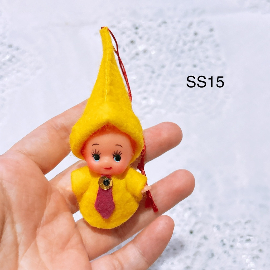 พวงกุญแจ ตุ๊กตา จิ๋ว คิวพี ภูต kewpie