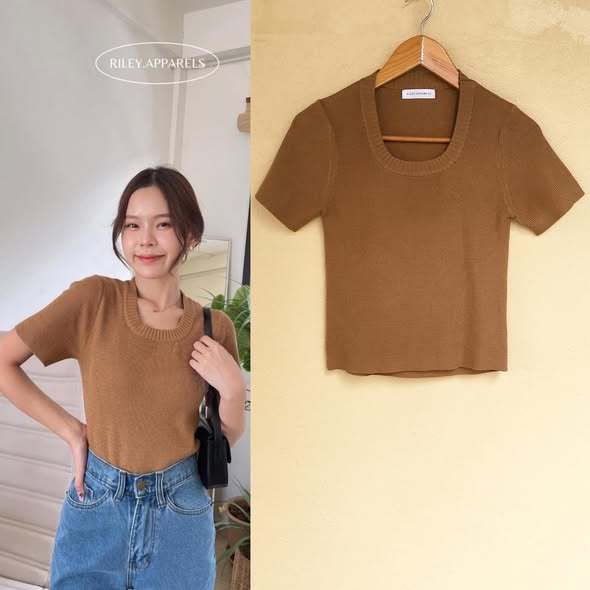 Used very like new เสื้อไหมพรม rileyapparels