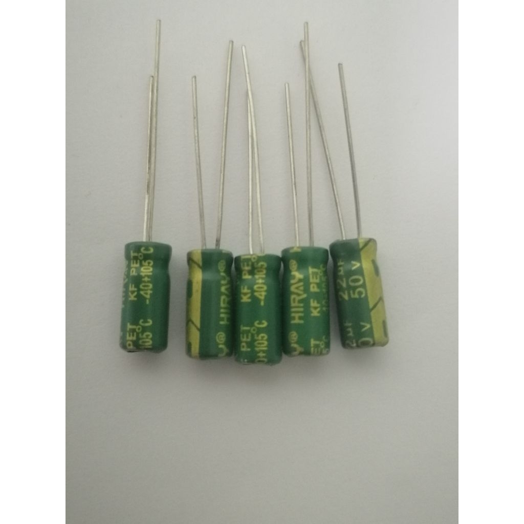 (ราคา​/ชิ้น)​Capacitor​ 50v 22uf