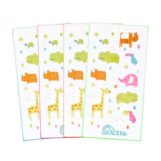 Grace Kids ผ้าเช็ดผมเด็กไมโครไฟเบอร์ 1 ผืน/ขนาด 35X75 cm. ลา…