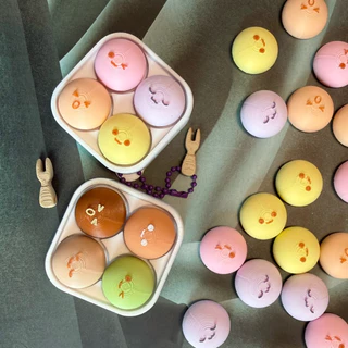 Mochi Clicker โมจิ หนมเปี๊ยะ ไดฟูกุ พวงกุญแจคลิกได้ งานศิลปะ ของสะสม