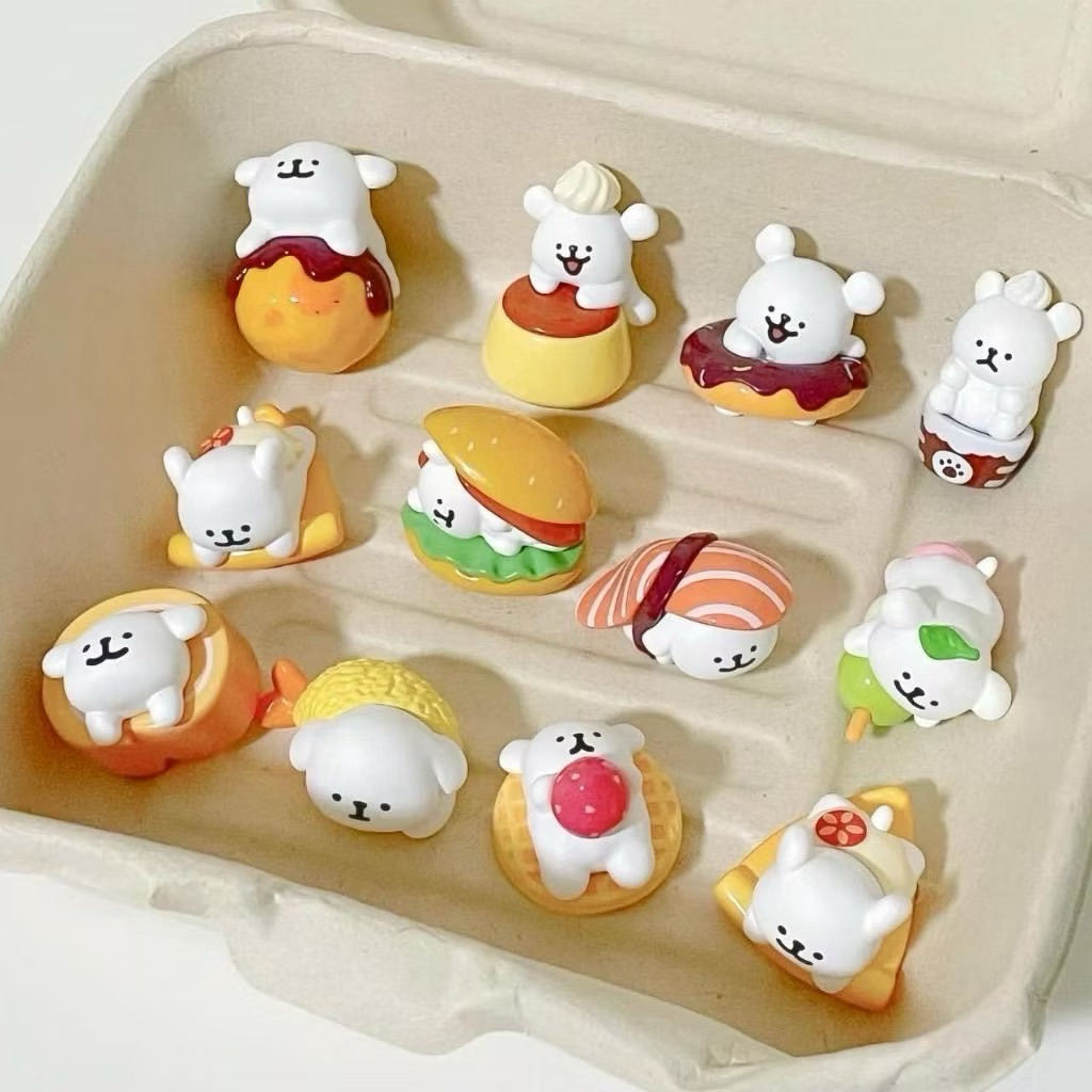 ( พร้อมส่งด่วนในไทย) แบบสุ่ม : บีน - Maltese น้องหมาเม็ดมอลทีสขนมของกินเล่น