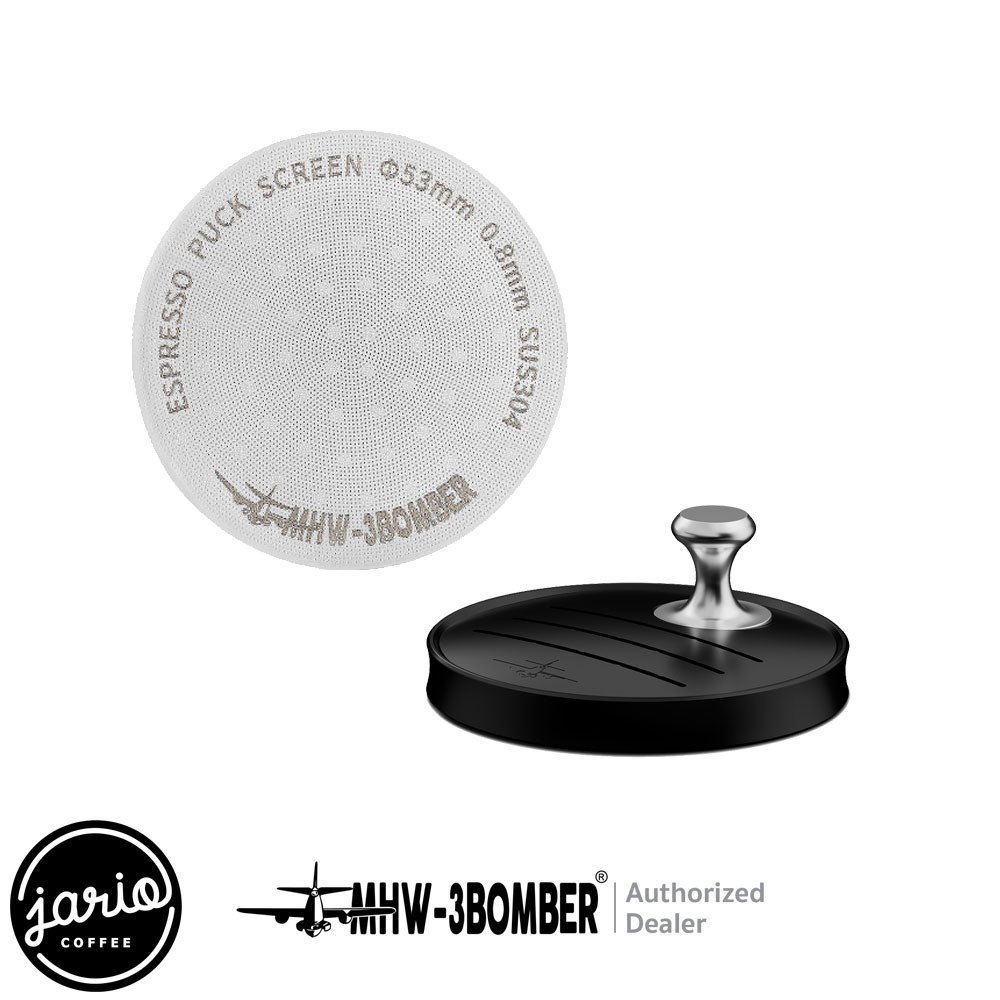 JARIO x MHW-3BOMBER Espresso Puck Screen แผ่นช่วยกระจายน้ำ สำหรับด้ามชงเอสเปรสโซ่