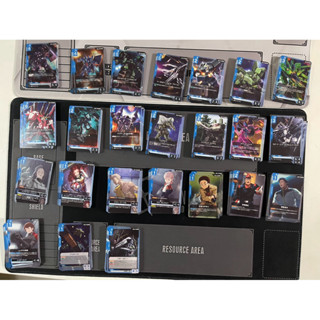 [GD03][สีฟ้า][ชุด4ใบ] Gundam card game Steel Requiem