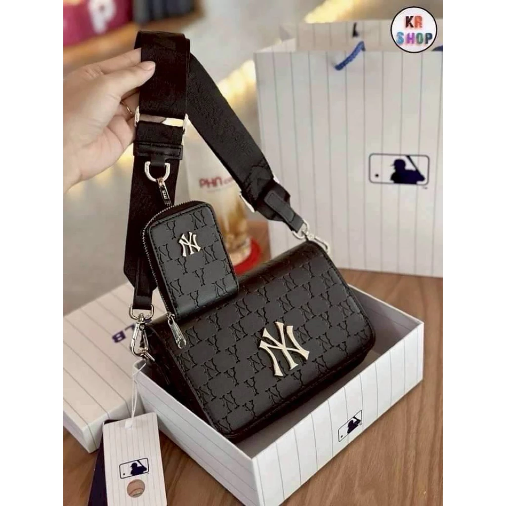 กระเป๋าแบรนด์แท้จากเกาหลี( M L B) ทรงกล่อง (NY007)