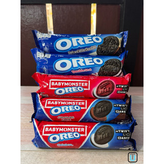 OREO โอรีโอ คุกกี้แซนวิชสอดไส้ครีม (มีให้เลือกหลายรสชาติ)
