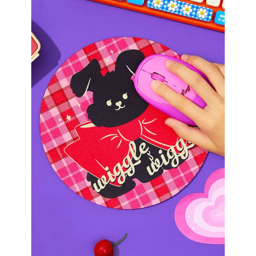 ขายดี   พร้อมส่ง Wiggle Wiggle แท้ 100% ราคาถูกที่สุด แผ่นรองเมาส์ Mouse Pad น่ารัก ตกแต่งบนโต๊ะคอม น่ารักสุดคิ้ว ราคา ถูกที่สุด ดีลบีเคเค แกลเลอรีภาพที่ 9