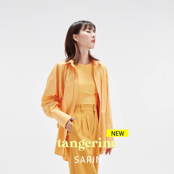 Sarin official สี tangerine รุ่น sister 1110 มือ1 (แถมกางเกง🍊✨)
