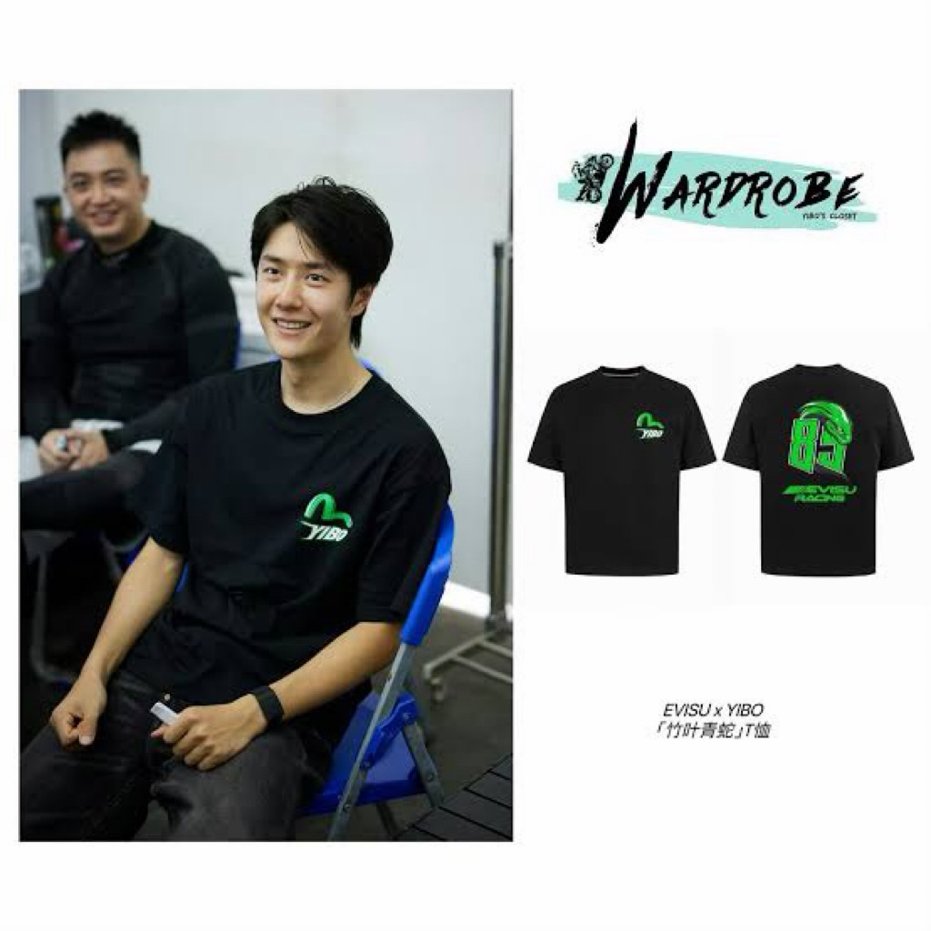 พร้อมส่งเสื้อ Evisu YIBO ver 2.0 สีดำ ขนาด L