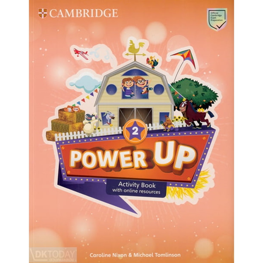 DKTODAY หนังสือ POWER UP 2:ACTIVITY+ONLINE RESOURCE&HOME BOOKLET
