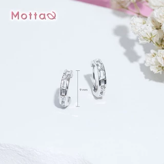 Motta Silver Earring ต่างหูห่วงเงินแท้ ดีไซน์สวยไม่ซ้ำใคร