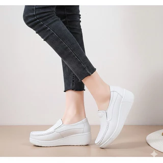 Shoes I amm B38 ร้านจริงส่งตรงจากนครนายก รองเท้า สไตล์ โรลเฟอร์ เรียบหรูน้ำหนักเบา พื้นนุ่มเด่ง เบา สวมใส่ง่าย