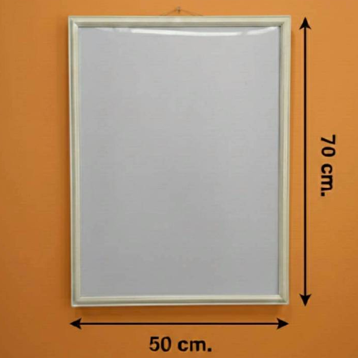 กรอบรูปสีงาช้าง70x50cm. กรอบรูป70x50cm.สีงาช้าง กรอบรูปติดผนัง สไตล์เกาหลี ติดได้ทั้งแนวตั้งและแนวนอ