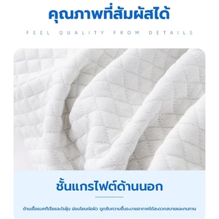 หมอนเมมโมรี่โฟมเพื่อสุขภาพ MLILY หมอนรองคอทรงคลื่น 50x30x10/7 ซม. นุ่มแน่น คืนตัวช้า ไม่ยุบง่าย นอนหงาย นอนตะแคง