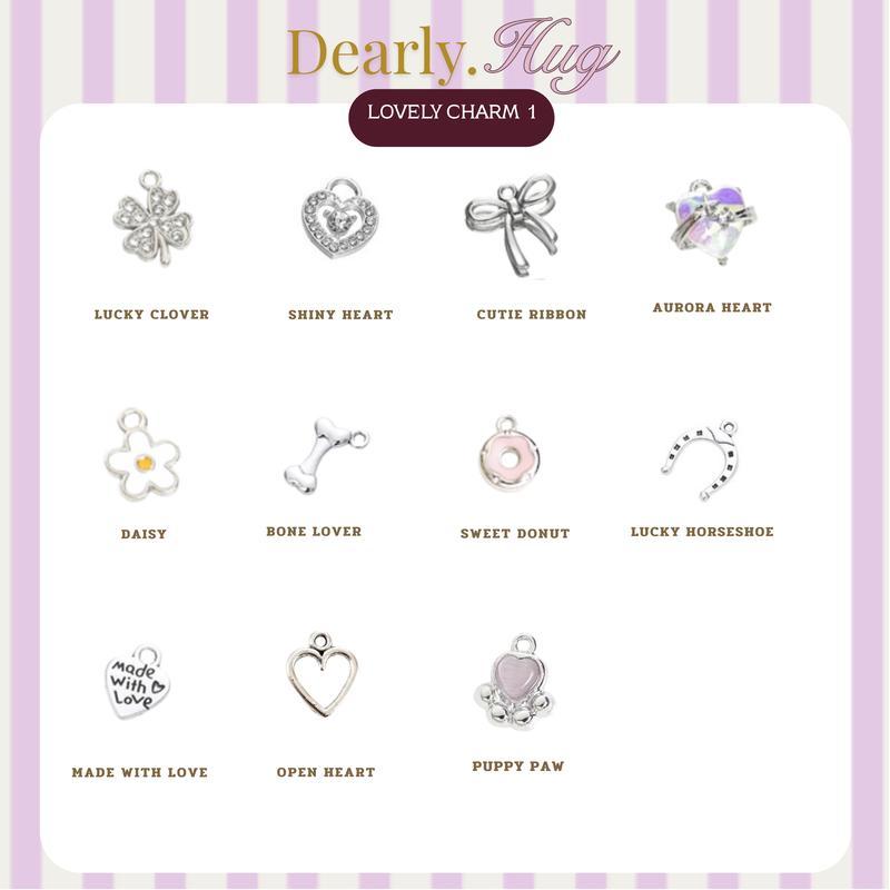 Dearly Hug - Lovely Charm จี้น่ารักๆ สําหรับตกแต่งเครื่องประดับ