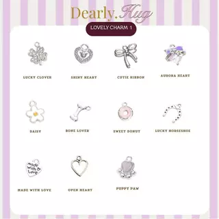 Dearly Hug - Lovely Charm จี้น่ารักๆ สําหรับตกแต่งเครื่องประดับ