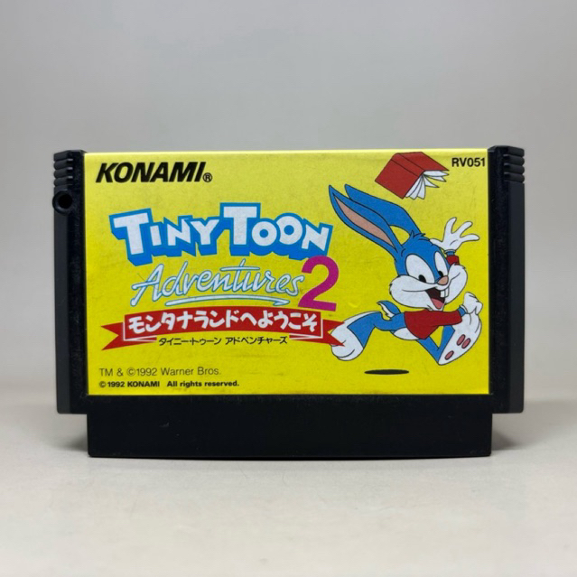 Tiny Toon 2 (FC) | Nintendo Famicom Original Cartridge Japan | ตลับเกมแท้ แฟมิคอมญี่ปุ่น | ใช้งานปกต