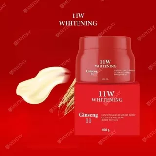 11W Whitening Ginseng Gold Speed Body Lotion วันวันดับบลิว ไวท์เทนนิ่ง จินเซ็ง โกลด์ สปีด บอดี้ โลชั่น 100 กรัม