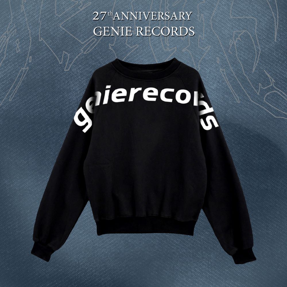 GMM MUSIC : Sweater สีดำ 27th Anniversary Genie Records (สินค้าหลุดจอง)