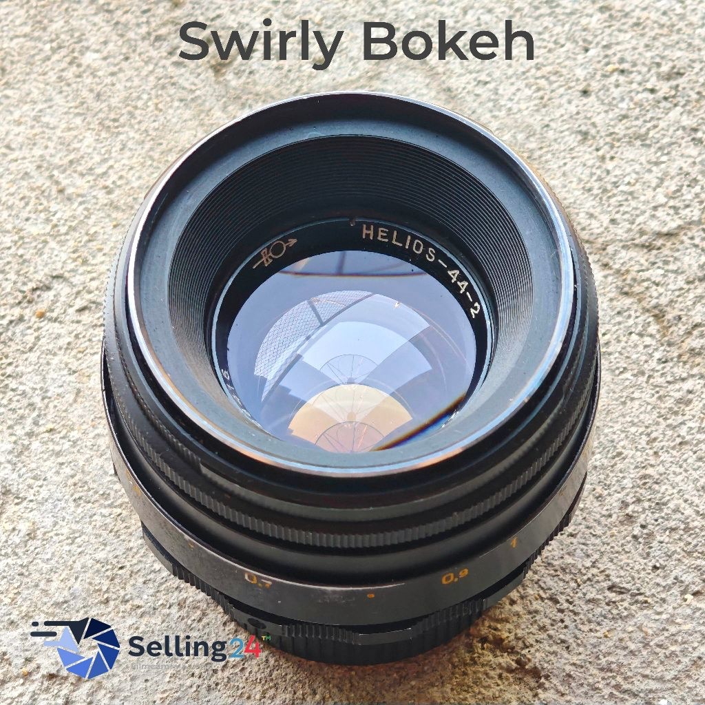 เลนส์มือหมุน Helios-44-2 58mm f/2 Mount M42 Swirly bokeh