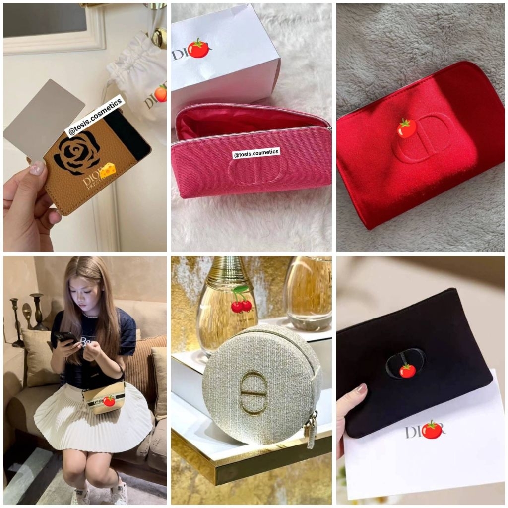 [พร้อมส่ง] โละเคลียร์สต๊อก กระเป๋าเครื่องสำอางค์ มือ1 งานเซล มีกล่อง ของสมนาคุณแท้ มีกล่องทุกใบ #ห้ามพลาด