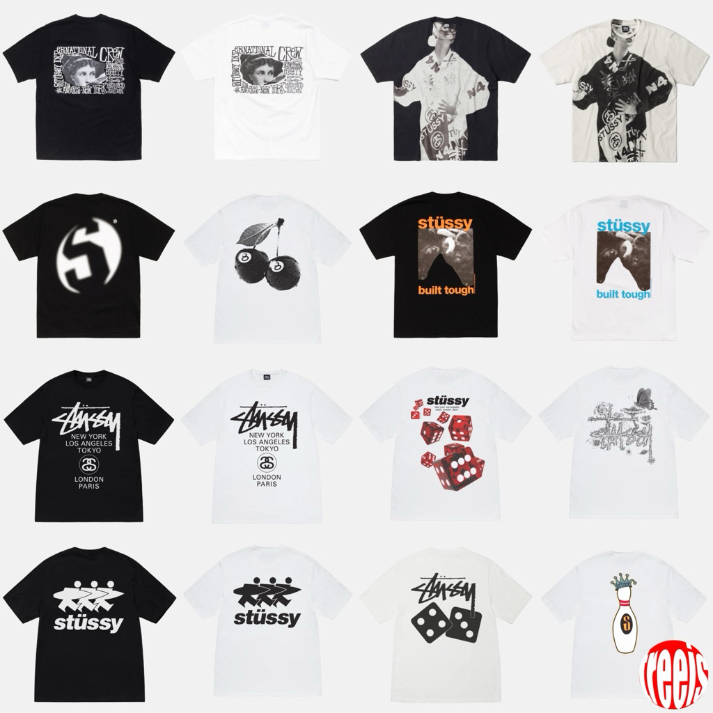 [ลด 20% ทักแชท] เสื้อยืด Stussy Tee US🇺🇸 (ของแท้ 100%)