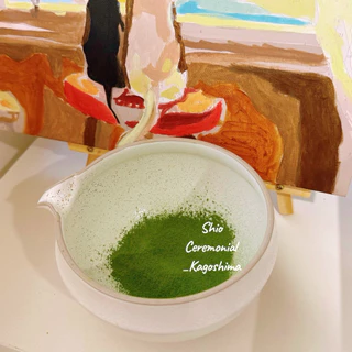 🚀พร้อมส่ง ส่งทันที🚀 Shio Matcha-ชิโอะ มัทฉะ–Kagoshima Ceremonial Blend Taste notes Butter•Creamy • Nutty • Mildly Salty