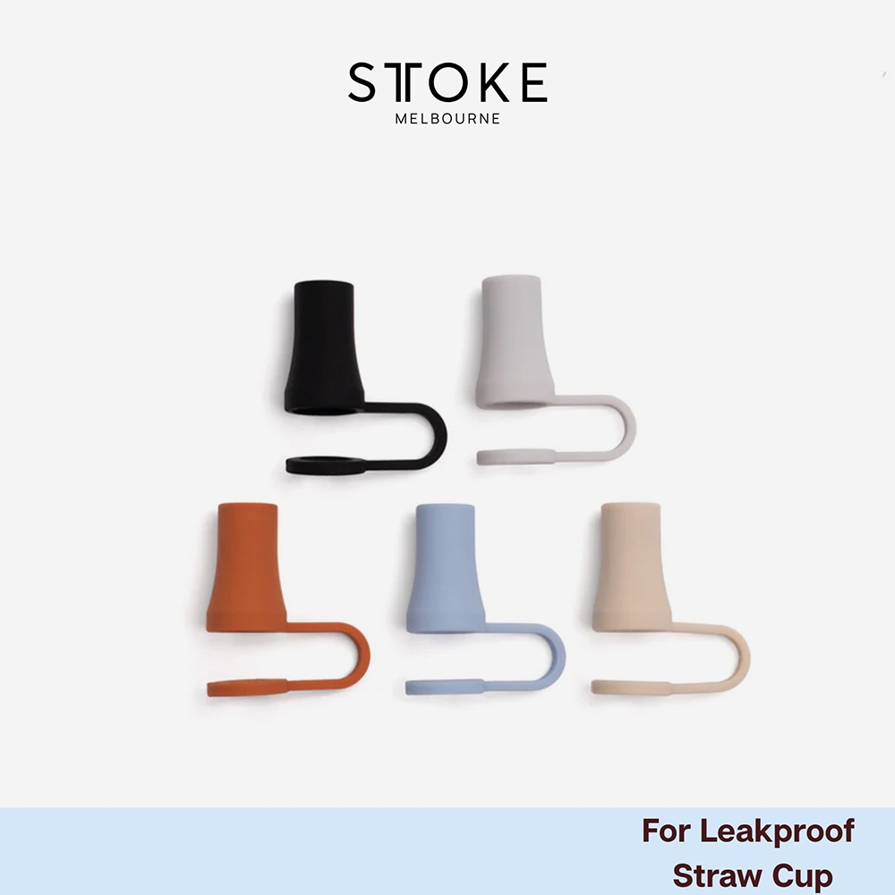 Sttoke จุกปิดหลอดซิลิโคน พร้อมสายคล้อง แถมฟรีเมื่อซื้อ Sttoke 20oz