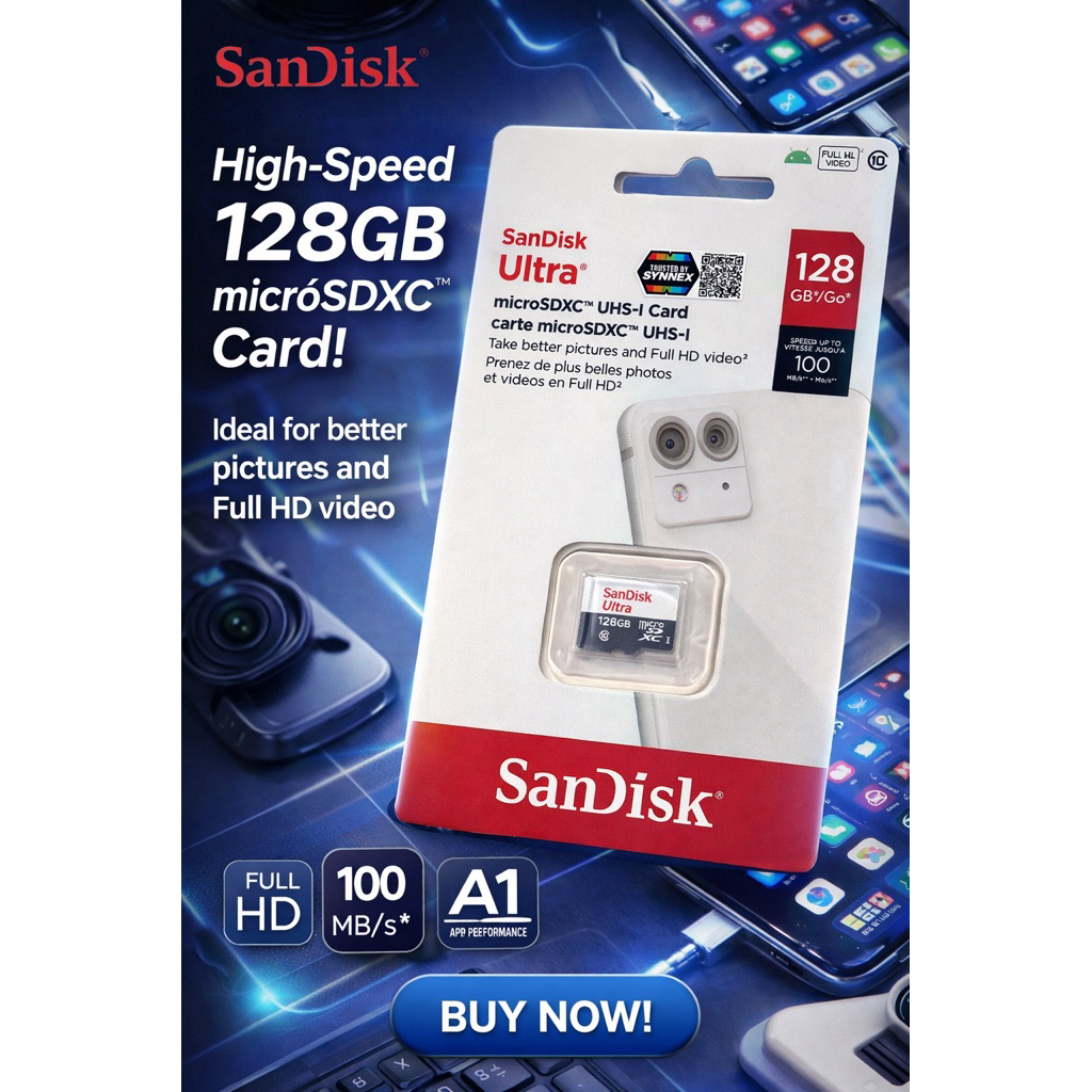 Sandisk Ultra 128GB.
