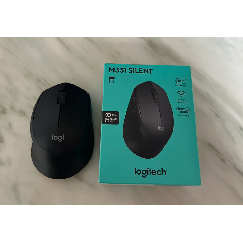 เม้าส์ไร้สาย Logitech รุ่น M331