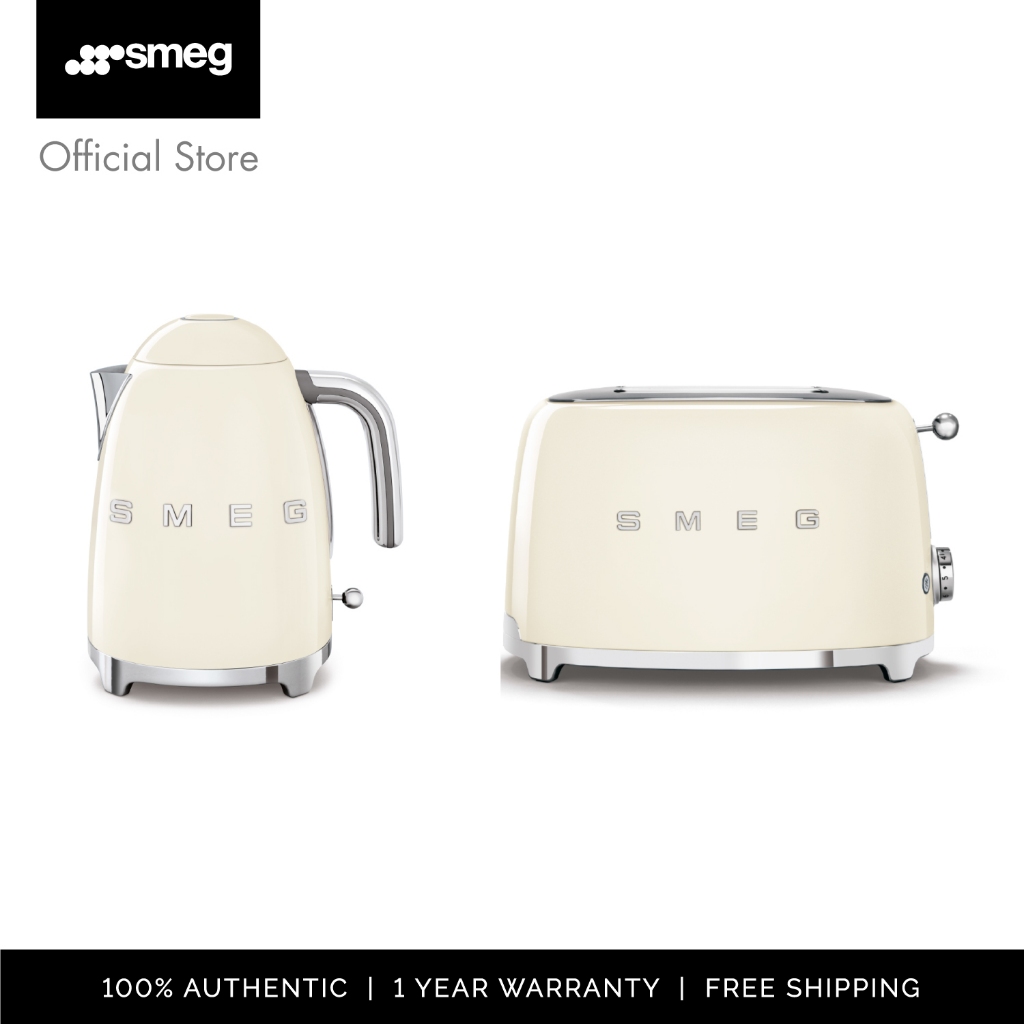 SMEG SET กาต้มน้ำ รุ่น KLF03 และ เครื่องปิ้งขนมปัง รุ่น TSF01