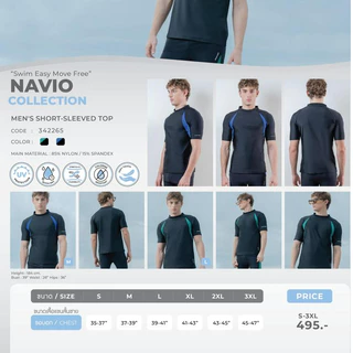 GRAND SPORT เสื้อว่ายน้ำชายแขนสั้น รหัส : 342265