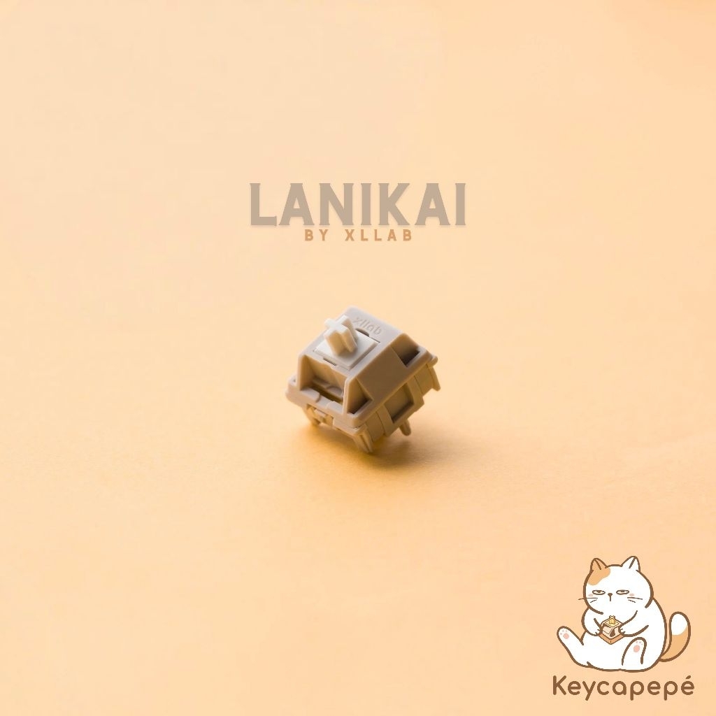 HMX Lanikai linear switch (10ชิ้น) pre lubed สวิตช์คีย์บอร์ด 1จังหวะ