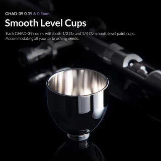 แอร์บรัช Gaahleri GHAD-39 Advanced Dual-Action 0.35+0.5mm แถมหัวฉีด 2 ขนาด เกรดพรีเมียม โมเดล กันพลา Airbrush