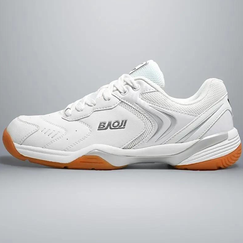 ฺBaoji รองเท้าแบดมินตันผู้หญิงรุ่น BJW1133 สีขาวเทา 1,890.- พร้อมส่ง