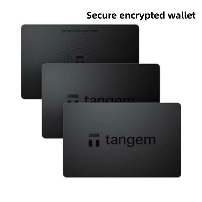 TANGEM Wallet 3-Pack - Convenient and Secure Software Protection Hardware Wallet